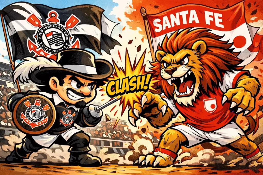 Corinthians x Santa Fé: onde assistir ao vivo, horário e escalações na Libertadores